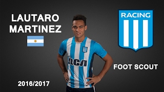 LAUTARO MARTINEZ  Racing  Goals Skills Assists  2017 HD [upl. by Raffo734]