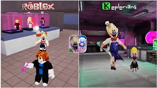 Roblox Ice Scream 8 Extraction Room vs Keplerians Ice Scream 8 Extraction Room [upl. by Anaitit]