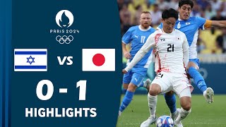 Israel vs Japan 01 Highlights amp Goals  Mens Olympic Football Tournament Paris 2024 [upl. by Anialam315]