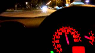 Fiat Seicento Sporting Abarth acceleration 0130kmh w P75 cam [upl. by Odlavso]