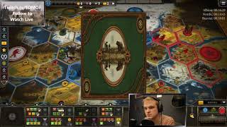 Nordic Industrial 13 Turns  LIVE Stream  Ranked  Scythe Board Game  8112020 [upl. by Innis]