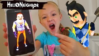 Calling Hello Neighbor in Real Life OMG He Answered We Prank Him and Escape the House [upl. by Semajwerdna]