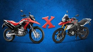 HONDA XRE 300 vs BMW G 310 GS QUAL ESCOLHER [upl. by Acirre]