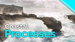 Coastal Processes  Erosion Transportation amp Deposition  AQA GCSE 91 Geography [upl. by Anneres]