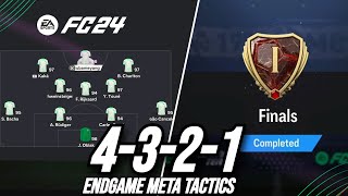 ENDGAME Rank 1 META Tactics Best 4321 Custom Tactics EA FC 24 [upl. by Myriam]