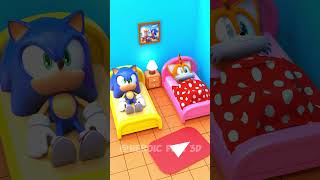 Tails Not Letting Sonic Sleep Peacefully 😄FunnyAnimation shorts blenderanimation [upl. by Airetnohs]