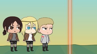 Chibi Titan Transformation Part 4  Attack On Titan Animation  Fan Animation [upl. by Cinderella]