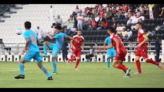 AFC U23 Qualifiers Match highlights Syria 20 India [upl. by Ekim443]