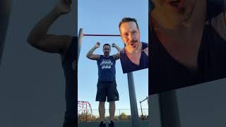 Playground Fun dadbod pullup pushups murph superman challenge playground dadlife fitness [upl. by Ahselat]