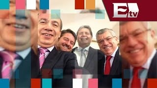 Calderón toma su foto selfie´con ex mandatarios latinoamericanos  Entre mujeres [upl. by Grace]