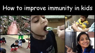 How to boost immunity in kids  Tips to strengthen kids immune system  In Hindi [upl. by Delphina886]