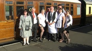 Those Happy Feet  The Severn Valley Railway 1940s Weekends  2015 [upl. by Atcliffe759]