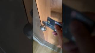 How to open a locked door unlock locked door doorknob [upl. by Yoreel194]