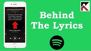 How To Find Song Lyrics Spotify Behind the lyrics [upl. by Malamut]