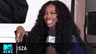 SZA On Kendrick Lamar Solange Grammy Nominations amp ‘Weekend’s Success  MTV News [upl. by Gabi595]