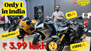 Top Deals on Yamaha R1 and Ninja Z1000 🔥🔥  second hand superbikes in delhi r1 superbike [upl. by Kast]