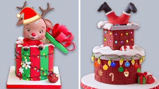 1 Hour Relaxing ⏰ Perfect Cake Decorating Ideas Themed Christmas 🎄 Happy Christmas 2021 [upl. by Travers]