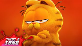 Garfield Sings A Song About Food The Garfield Movie 2024 Animation Parody [upl. by Ellenyl822]