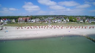 Henner Hinz Haffkrug Ostsee Fahrradverleih Strandkörbe [upl. by Ahsela]