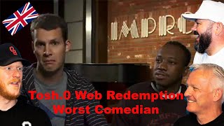 ToshO Web Redemption  Worst Comedian REACTION  OFFICE BLOKES REACT [upl. by Mauldon]