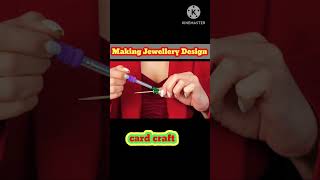 Making Jewellery Design 💛🍡 trending funny jellyfish ringtone videofactsjelly diy viralvideo [upl. by Atikram]