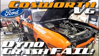 Ford Capri RS 2600 Cosworth V6 dyno crash failure [upl. by Maxentia]