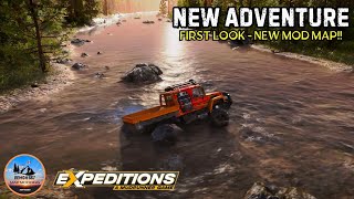 Expeditions Mudrunner  New Mod Map In Development [upl. by Rtoip]