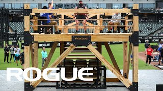 Tower Of Power  Deadlift For Reps  Strongman Event 1 Live Stream  2022 Rogue Invitational [upl. by Sexela329]