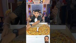 Funny Eating pizza challenge for guess right😂pizzachallenge pizza funny shortvideos [upl. by Acinoreb]