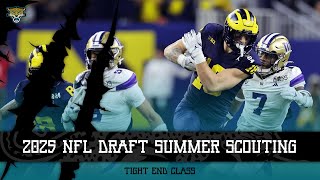 2025 NFL Draft Summer Scouting  Tight Ends [upl. by Anton]