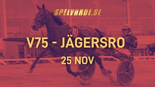 Uppsnack V75 Jägersro 2511 [upl. by Ellitnahc234]