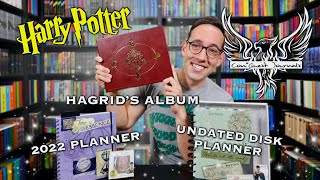 BRAND NEW Harry Potter 2022 Planner Hagrids Photo Album amp MORE  ConQuest Journals [upl. by Rufena]