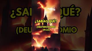 ¿Sabías qué DOS CIUDADES DESTRUÍDAS COMO SODOMA Y GOMORRA short [upl. by Leunamme]