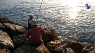 Pescadores en la desembocadura del rio Segura [upl. by Lennox]