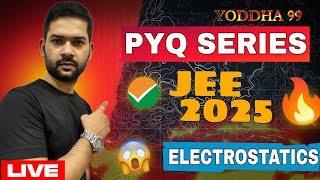 Electrostatics PYQ 2 20022024  JEE 2025  Physics Funda [upl. by Seessel]