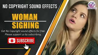 Woman Sighing Sound Effect [upl. by Ewolram884]