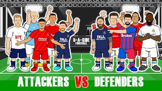 ⚽5ASIDE Attackers vs Defenders⚽ Frontmen Season 401 without censord version 442oons [upl. by Litha]