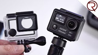 EKEN H6S 4K Action Camera Review amp Sample Footage [upl. by Lunnete99]