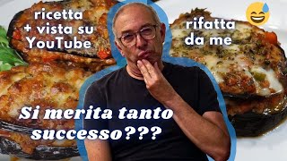 Provo la ricetta più vista di YouTube successo meritato 🍆 Melanzane senza frittura [upl. by Lal]