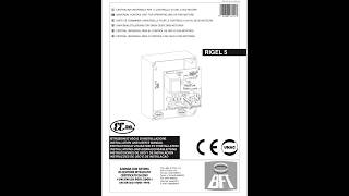 Manual of Bft Rigel 5 Control Board  Bft Rigel User Guide [upl. by Nebeur901]