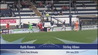 Raith Rovers Vs Stirling Albion [upl. by Irneh]