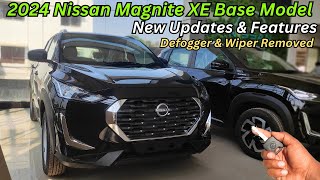 2024 Nissan Magnite XE Black Full Detailed Review ♥️ New Updates amp Features Magnite Base Model [upl. by Trebornhoj138]