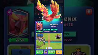 Maxing Out Phoenix In Clash Royale [upl. by Romine376]