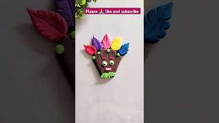 Easy clay artshorts short diy subscribe viralshorts trending shortfeed [upl. by Nylemaj465]