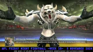 MFL 2024 Season Week 10 Microhard Mutilators  Lost Wages Invaders [upl. by Alehc]