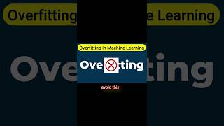 Overfitting in ML What It Is and How to Avoid It overfitting shorts [upl. by Meyer]