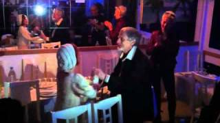 Norman Spinrad dances with Dona Sadock at his 70th Birthday party in Paris [upl. by Cirone]