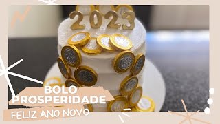 BOLO ANO NOVO PROSPERIDADE 2023 [upl. by Unhsiv]