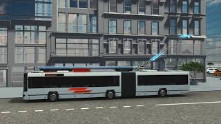 Point de charge trolleybus [upl. by Dlorag658]