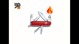 FAIT DU FEU AVEC TON VICTORINOX SAK [upl. by Adnavoj140]